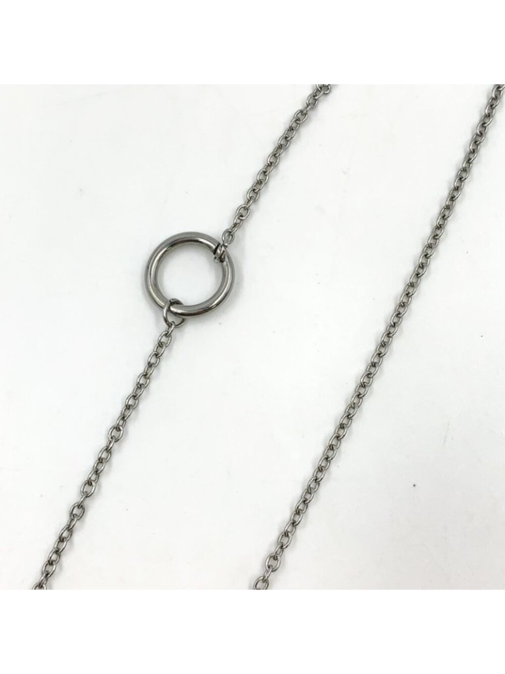 Hermes Cal Zel Buffalo Horn Metal Lacquer Silver Black Necklace - Picture 10 of 11